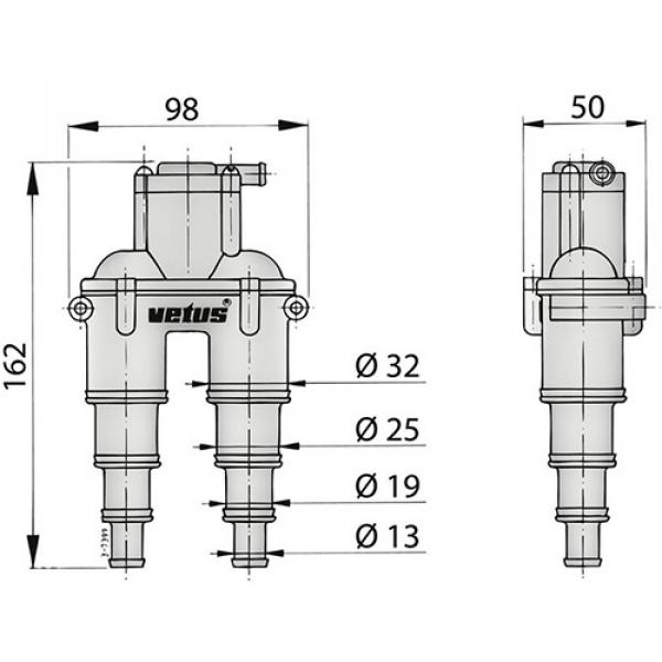 Vakuumventil AIRVENTV
